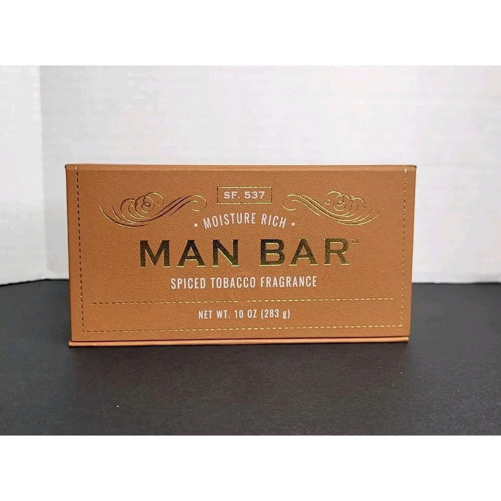 San Francisco Soap Company Spiced Tobacco Fragrance Moisture Rich Man Bar 10oz - Picture 1 of 4